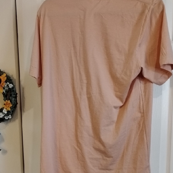 Classic Born In 1965 T-Shirt in Peach. - Picture 2 of 4